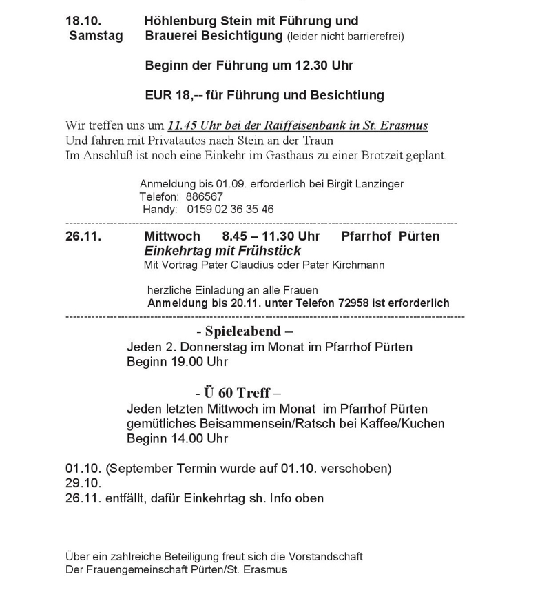 Termine 2025 1.Halbjahr Seite 2